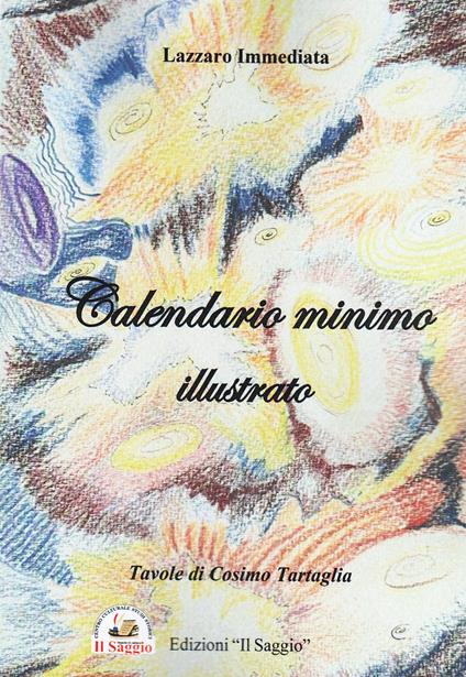 Calendario minimo illustrato - Lazzaro Immediata - copertina