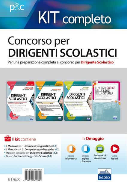 Concorso per dirigenti scolastici. Kit completo - Giuseppe Mariani - copertina