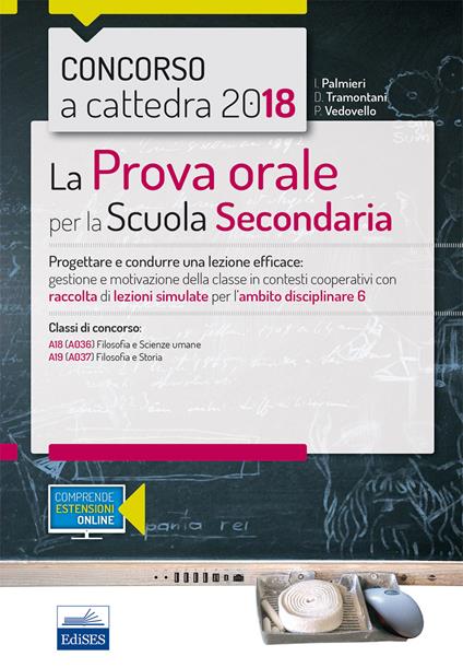 CC 4/31 la prova orale per la scuola secondaria. Ambito 6. Con espansione online - copertina