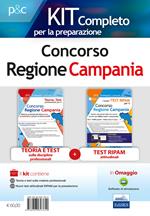 Concorso Regione Campania. Kit completo per la preparazione: Teoria e test sulle materie professionali-Nuovi test attitudinali RIPAM per la preselezione. Con software di simulazione