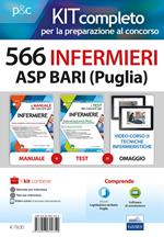Kit concorso 566 Infermieri ASP Bari (Puglia). Manuali di teoria e test commentati per tutte le prove. Con e-book. Con software di simulazione