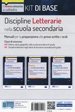 Kit discipline letterarie nella scuola secondaria. Manuali per la preparazione alle prove scritte e orali. Classi A22 - A12. Con software di simulazione