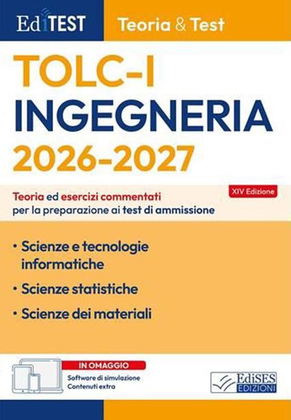 TOLC-I Ingegneria Teoria&Test - V.V.A.A. - ebook