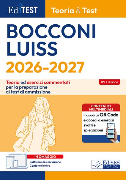 Editest Bocconi Luiss 2026-2027 Teoria & Test - V.V.A.A. - ebook