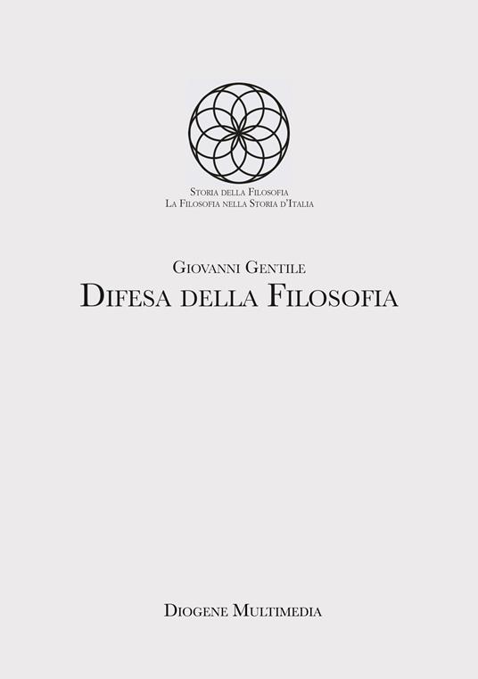 Difesa della filosofia - Giovanni Gentile - copertina