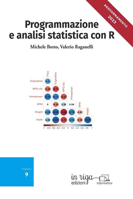 Programmazione e analisi statistica con R - Michele Botto,Valerio Raganelli - copertina