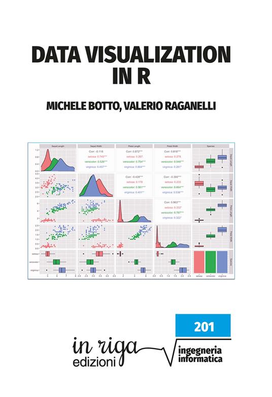 Data visualization in R - Michele Botto,Valerio Raganelli - copertina