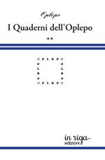 I quaderni dell'Oplepo. Vol. 2