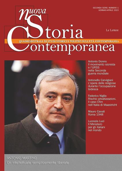 Nuova storia contemporanea (2023). Vol. 1 - copertina