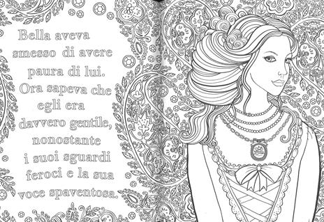 La Bella e la Bestia. Colouring book - Gabrielle-Suzanne Barbot de Villenueve - 5