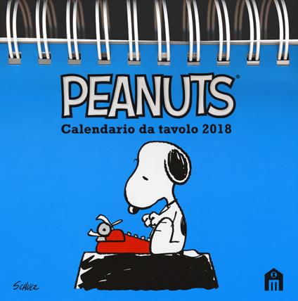 Peanuts. Calendario da tavolo 2018 - copertina