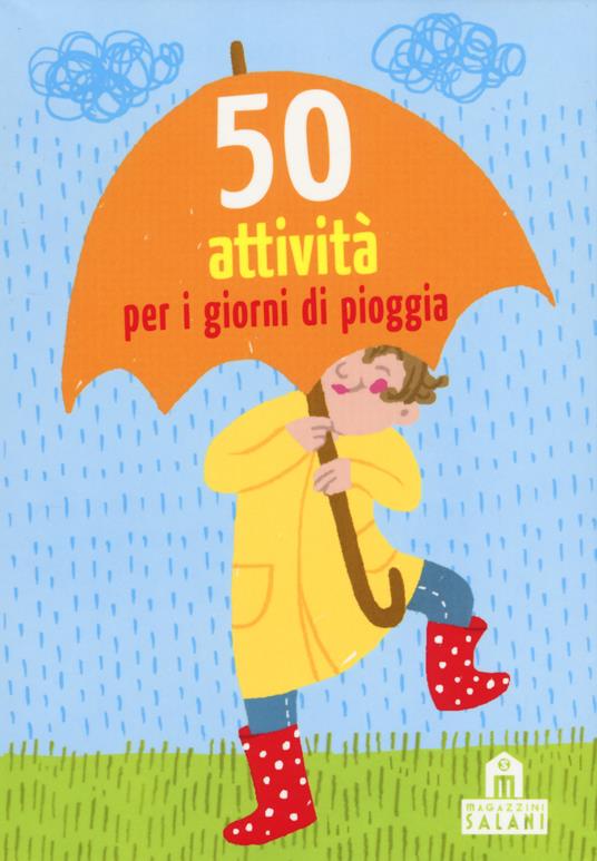 50 attività per i giorni di pioggia. Carte - Yayo Kawamura,Nicola Berger - copertina