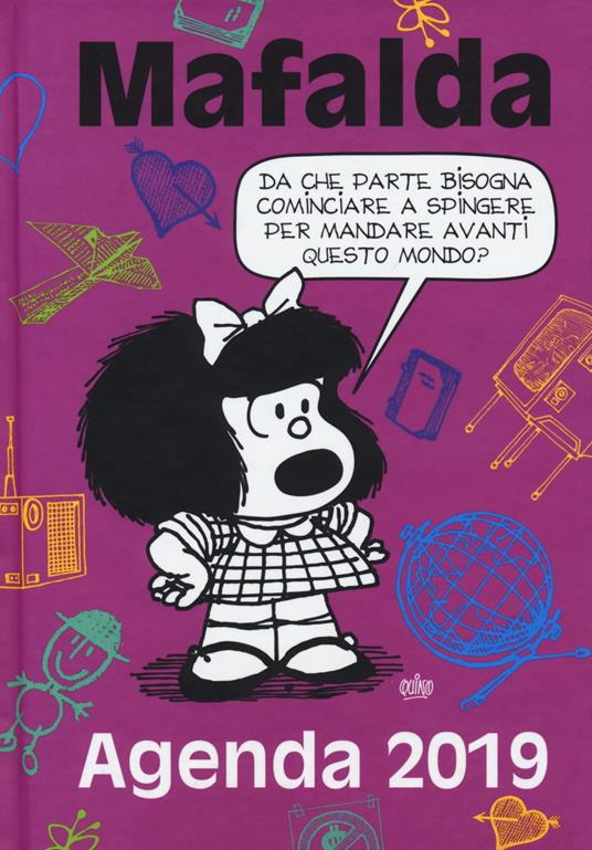 Mafalda. Agenda 2019 - copertina