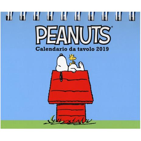 Peanuts. Calendario da tavolo 2019 - copertina