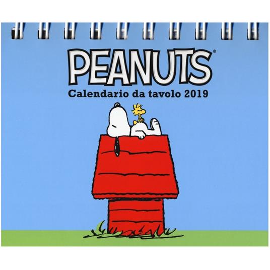 Peanuts. Calendario da tavolo 2019 - copertina