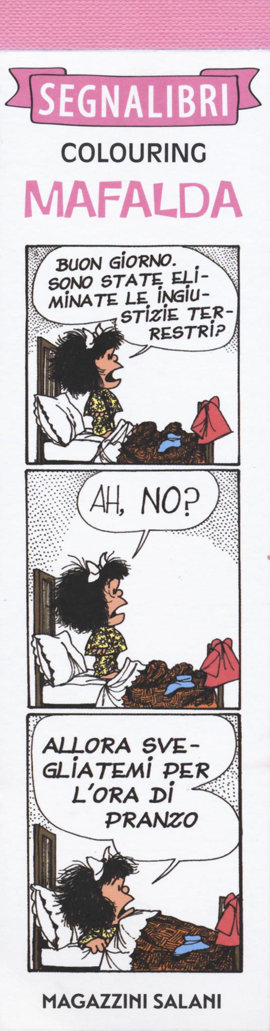 Mafalda. Segnalibri colouring. Vol. 1 - Charles M. Schulz - copertina