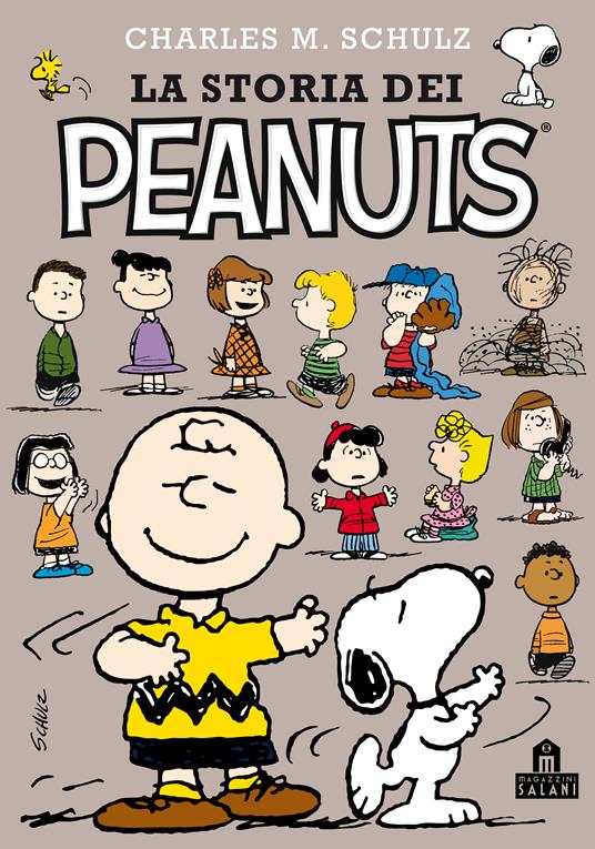 La storia dei Peanuts - Charles M. Schulz - copertina