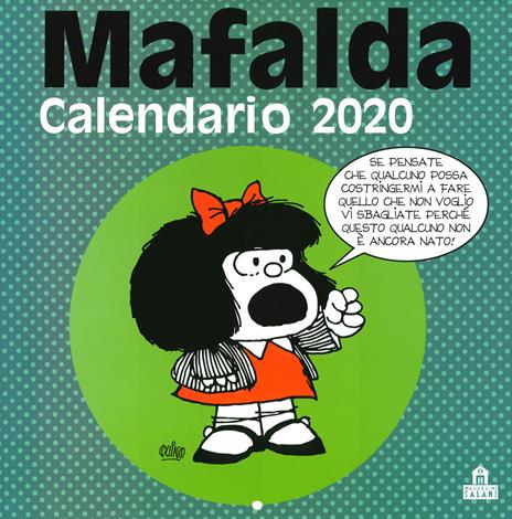 Mafalda. Calendario da parete 2020 - copertina