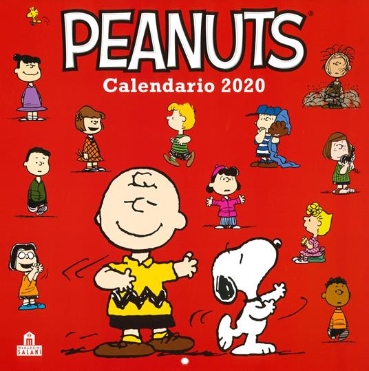 Peanuts. Calendario da parete 2020 - copertina