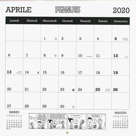 Peanuts. Calendario da parete 2020 - 2