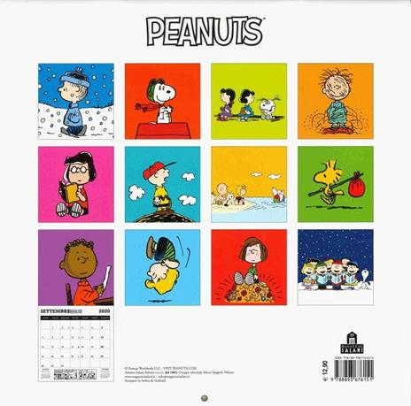 Peanuts. Calendario da parete 2020 - 3