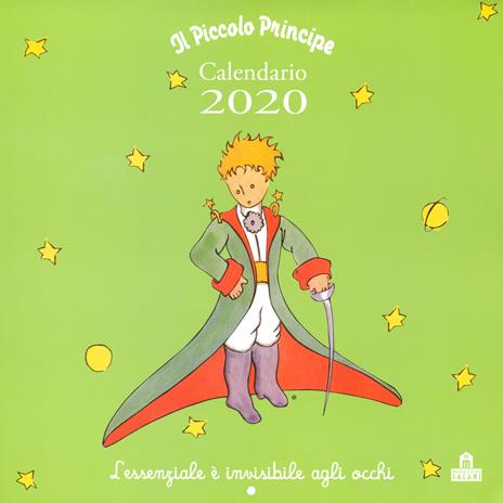 Il Piccolo Principe. Calendario da parete 2020 - copertina