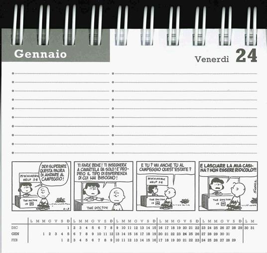 PEANUTS. CALENDARIO DELLA FAMIGLIA 2024 di SCHULZ CHARLES M.