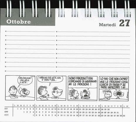 Peanuts. Calendario da tavolo 2020 - Charles M. Schulz - 3