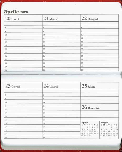 Peanuts. Agenda orizzontale 2020 - Charles M. Schulz - 3