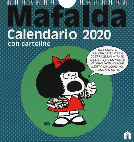 Mafalda. Calendario delle cartoline 2020 - Quino - copertina