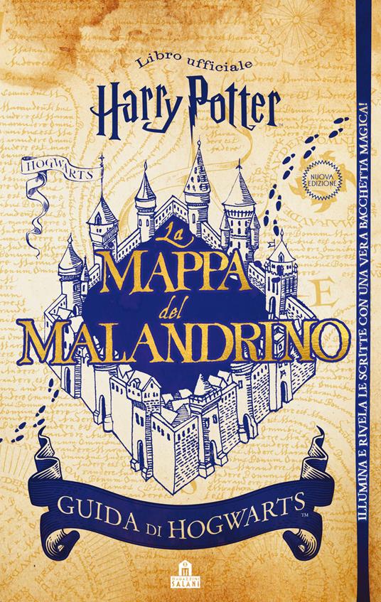 La mappa del Malandrino. Guida a Hogwarts. Harry Potter. Ediz. a colori. Con gadget - J. K. Rowling - copertina