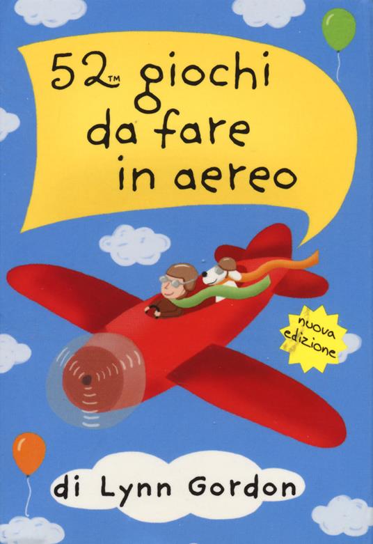 52 giochi da fare in aereo. Carte - Lynn Gordon - copertina