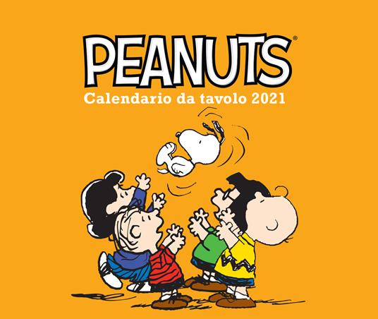Peanuts. Calendario da tavolo 2021 - Charles M. Schulz - copertina