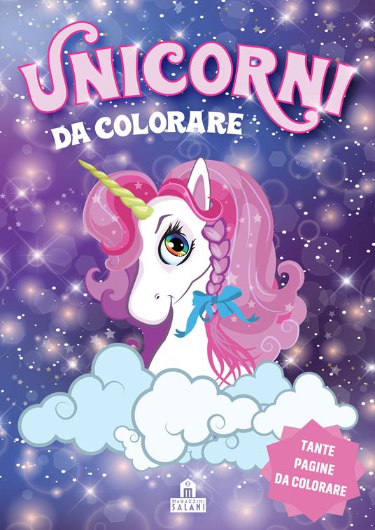 Unicorni da colorare. Ediz. illustrata - PubMe Art - copertina