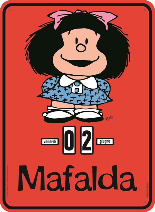  Mafalda classica. Calendario perpetuo - Quino  - copertina