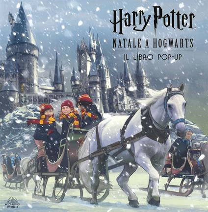 Harry Potter. Natale a Hogwarts. Il libro pop-up - J. K. Rowling - copertina