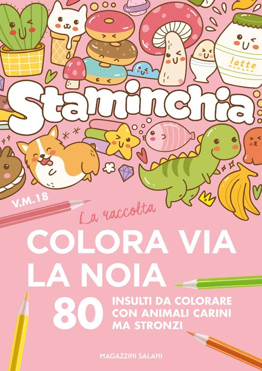 Staminchia. Colora via la noia - copertina