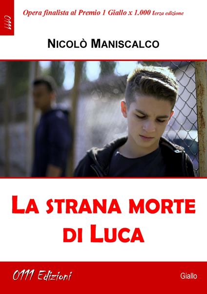 La strana morte di Luca - Nicolò Maniscalco - copertina