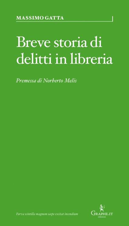 Breve storia di delitti in libreria - Massimo Gatta - copertina