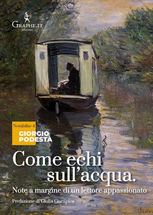 Come echi sull'acqua. Note a margine di un lettore appassionato - Giorgio Podestà - copertina