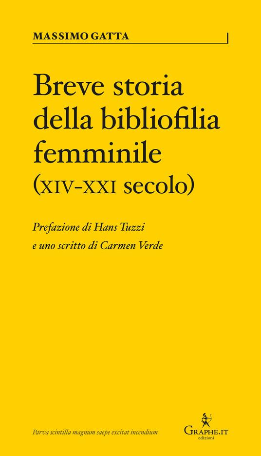 Breve storia della bibliofilia femminile (XIV-XXI secolo) - Massimo Gatta - copertina