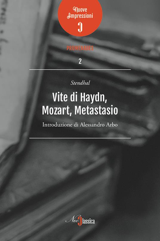 Vite di Haydn, Mozart e Metastasio - Stendhal - copertina