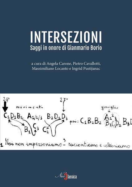 Intersezioni. Saggi in onore di Gianmario Borio - copertina