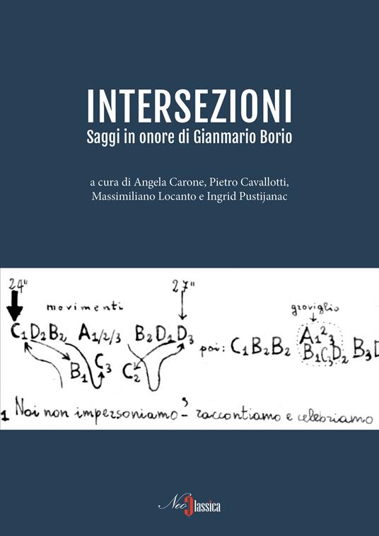 Intersezioni. Saggi in onore di Gianmario Borio - copertina