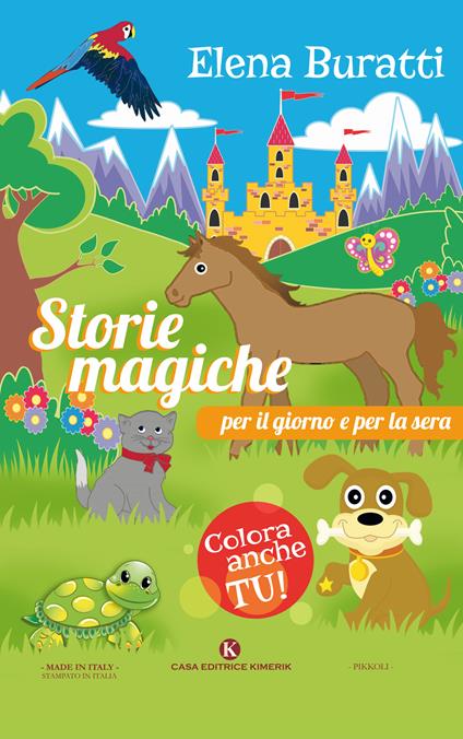 Storie magiche per il giorno e per la sera - Elena Buratti - copertina