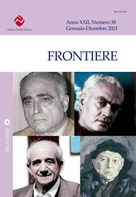 Frontiere (2021). Nuova ediz.. Vol. 38: Gennaio-Dicembre - copertina