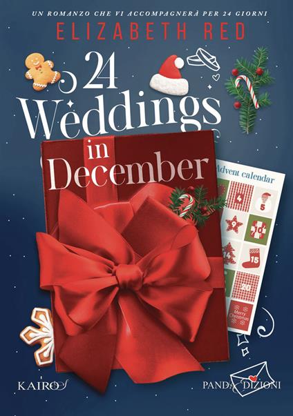 24 weddings in December. Ediz. italiana - Elizabeth Red - copertina