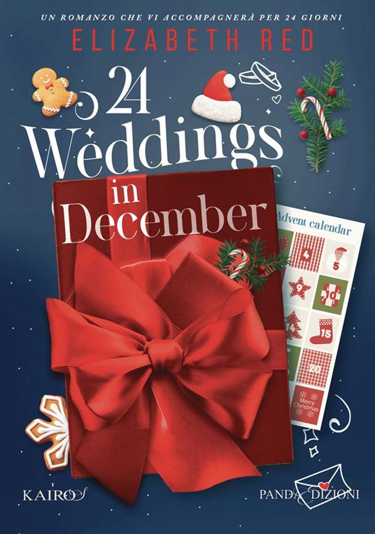 24 weddings in December. Ediz. italiana - Elizabeth Red - copertina