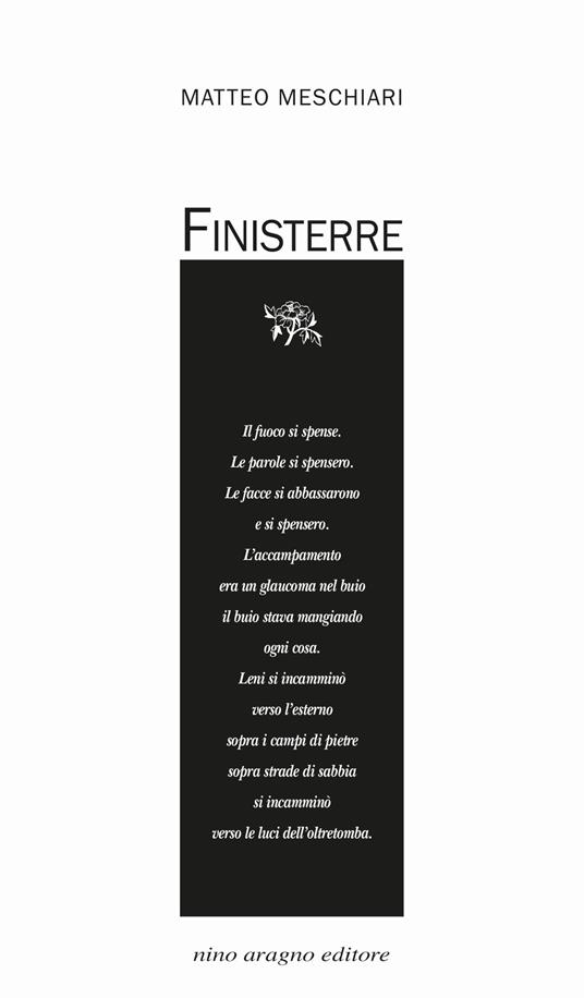 Finisterre - Matteo Meschiari - copertina