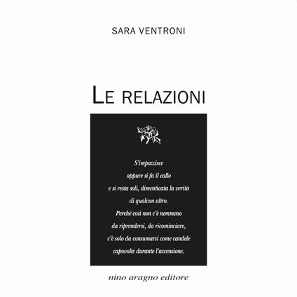 Le relazioni - Sara Ventroni - copertina